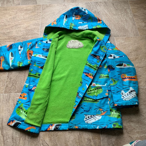 🔴 SOLD - Hatley Helicopter Raincoat Size 6 - Picture 10 of 12
